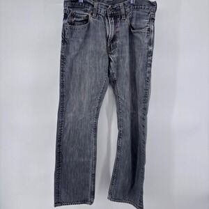 Gap Slim Straight Denim Jeans Gray Wash‎ Comfort Fit 29x 28" inseam